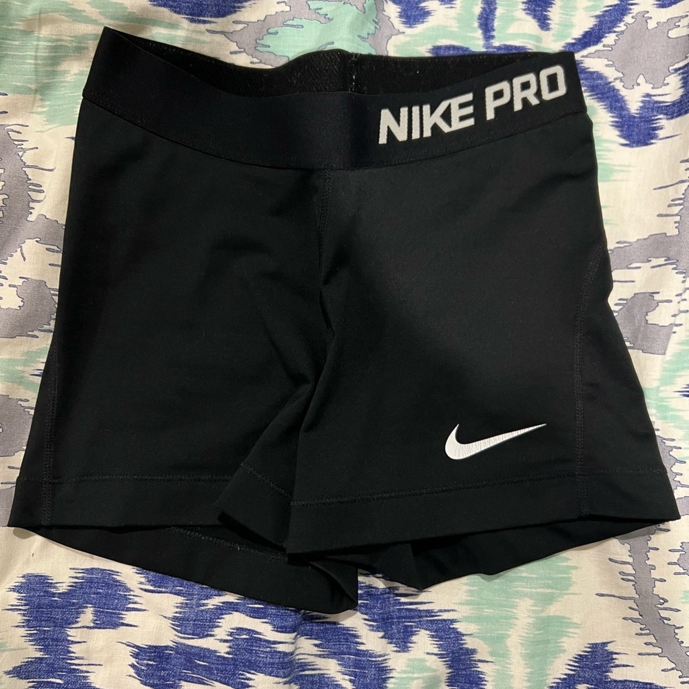 Black Nike Pros Spandex Size Small